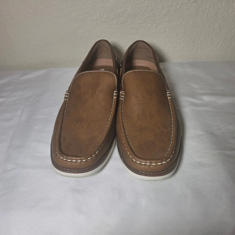 XRAY Ultimate Comfort Mens Tan Brown Boat Shoes Loafers XRW2386 Size 10.5